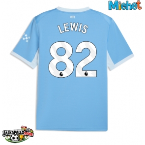 Manchester City Rico Lewis #82 Kotipaita 2026-27 Lyhythihainen
